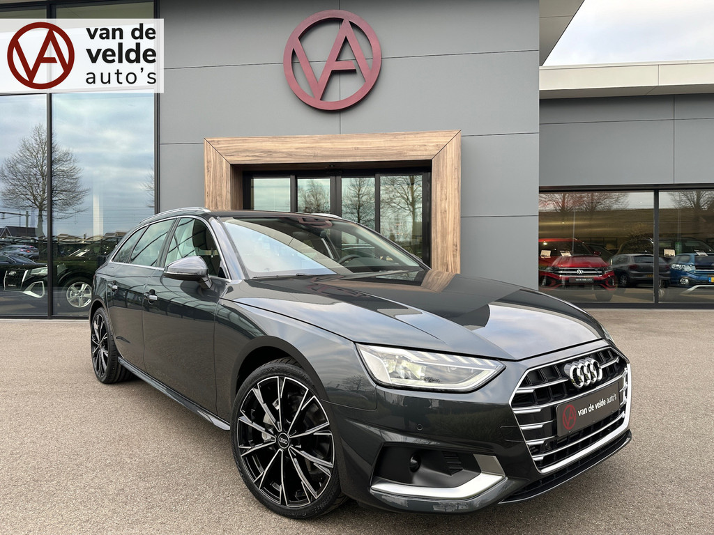 tweedehands Audi A4 Avant 40 TFSI 204pk Prestige Plus | Virtual cockpit | Adapt. Cruise | Stoelverwarming | Rijklaar incl. garantie   – beschikbaar bij Van de Velde Auto’s