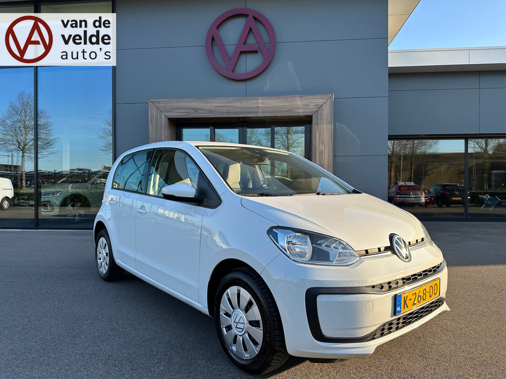 tweedehands Volkswagen up! 1.0 BMT move up! 5-deurs | Airco | Bluetooth | Rijklaar incl. 1 jaar Bovag garantie   – beschikbaar bij Van de Velde Auto’s
