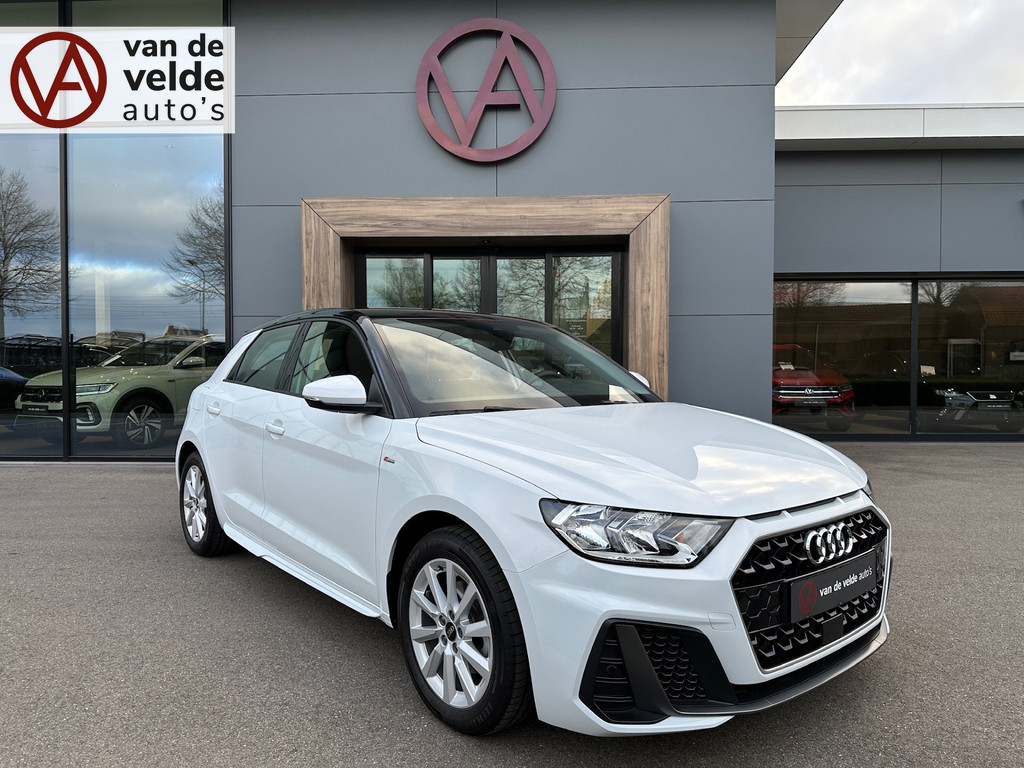 tweedehands Audi A1 Sportback 30 TFSI 116pk S-tronic S-line | Navi | Virtual cockpit | Carplay | Rijklaar   – beschikbaar bij Van de Velde Auto’s