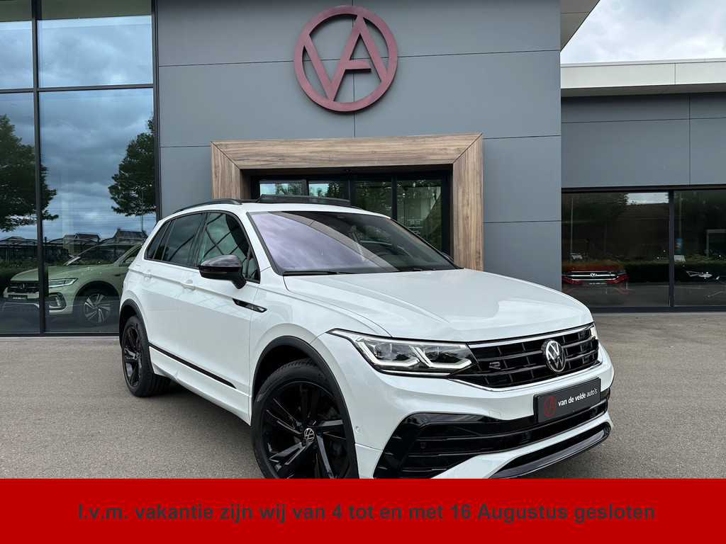 tweedehands Volkswagen Tiguan 1.5 TSI 150pk DSG R-Line Blackstyle | Panoramadak | Trekhaak | Rijklaar incl. 1 jaar Bovag garantie   – beschikbaar bij Van de Velde Auto’s