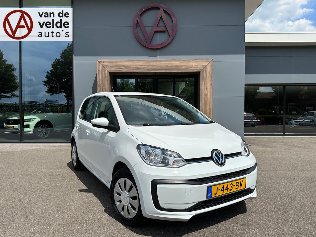 tweedehands Volkswagen up! 1.0 BMT move up! 5-deurs | Airco | Bluetooth | Rijklaar incl. 1 jaar Bovag garantie   – beschikbaar bij Van de Velde Auto’s