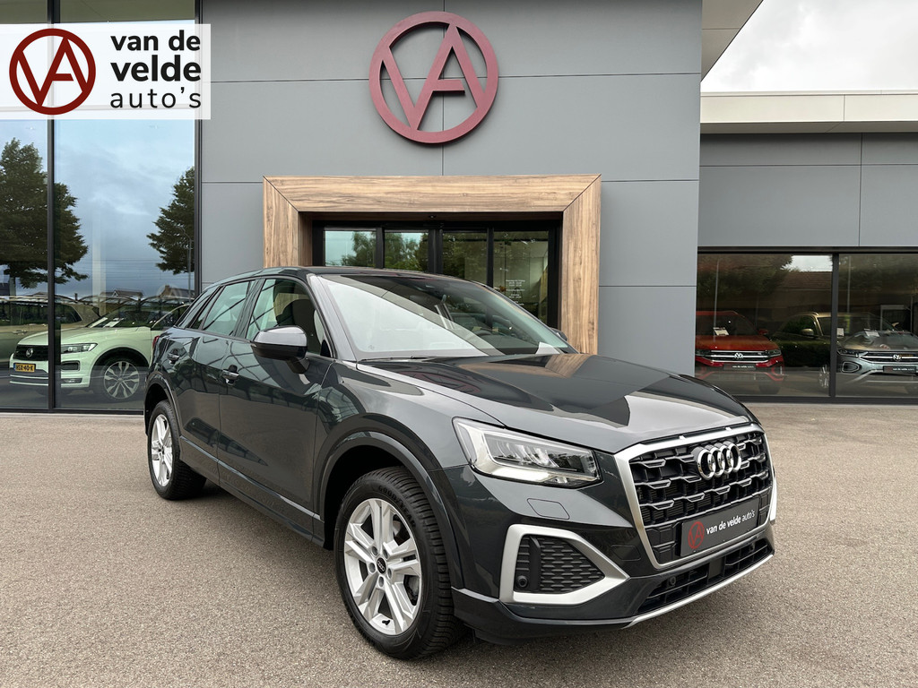 tweedehands Audi Q2 35 TFSI 150pk S-tronic Advanced | Vernieuwd dashboard | Camera | Carplay | Adapt. Cruise | Rijklaar incl. garantie   – beschikbaar bij Van de Velde Auto’s