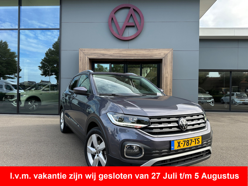 tweedehands Volkswagen T-Cross 1.0 TSI 111pk DSG Style | Camera | Adapt. Cruise | Carplay | Rijklaar incl. 1 jaar Bovag garantie   – beschikbaar bij Van de Velde Auto’s