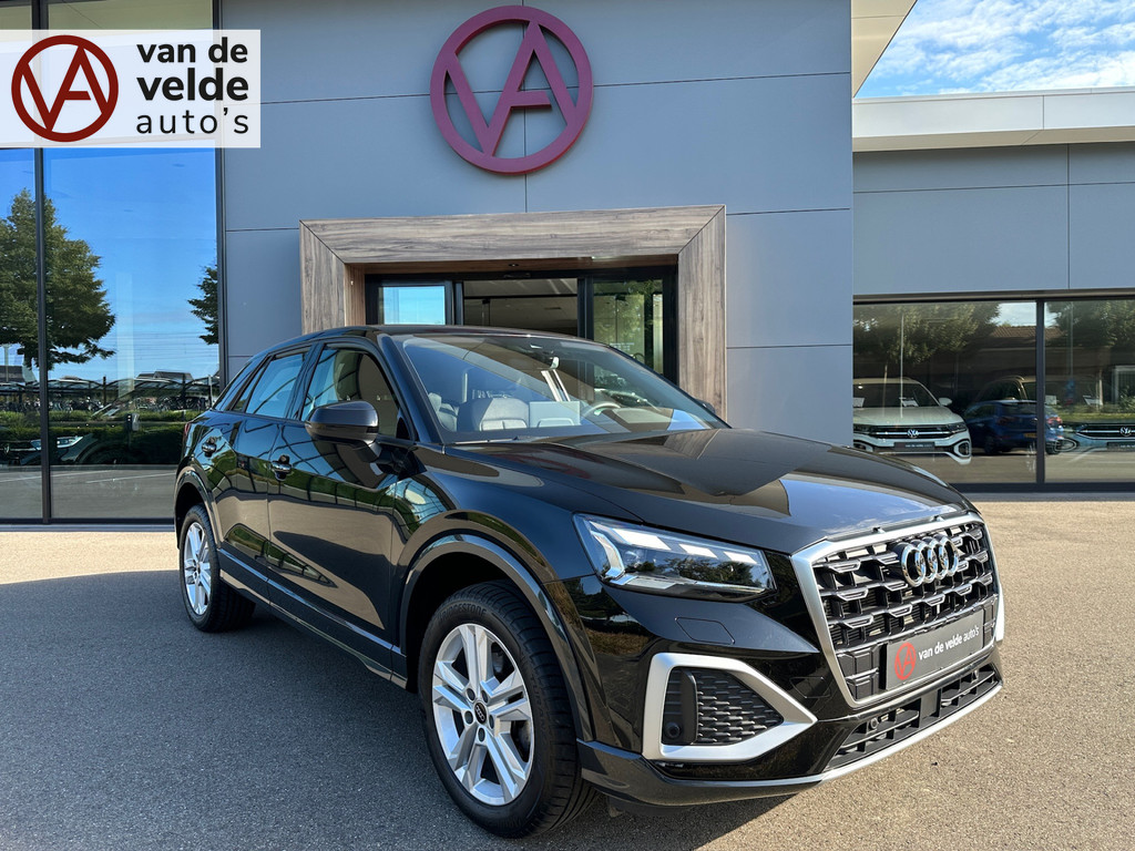 tweedehands Audi Q2 35 TFSI 150pk S-tronic Advanced | Vernieuwd dashboard | Camera | Carplay | Adapt. Cruise | Rijklaar incl. garantie   – beschikbaar bij Van de Velde Auto’s