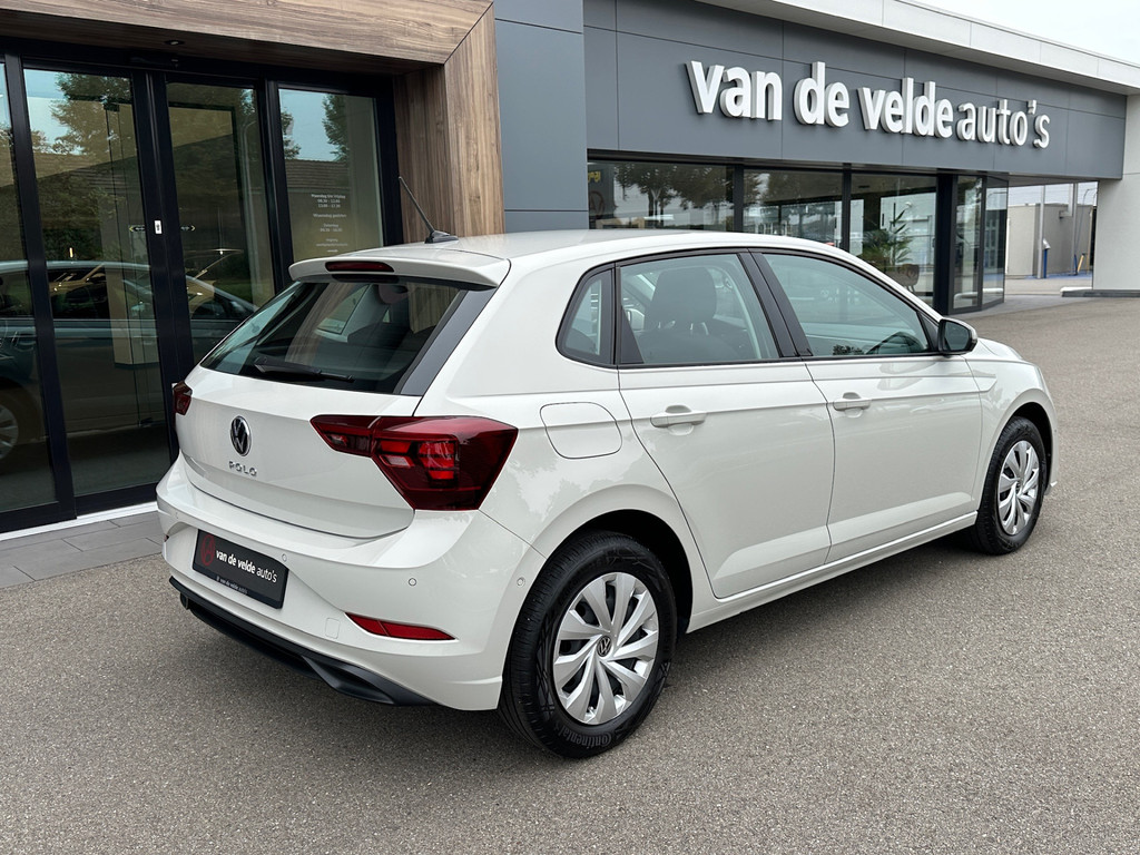 tweedehands Volkswagen Polo 1.0 TSI Life 95pk DSG | Dode hoek | Adapt. Cruise | Led | Rijklaar incl. 1 jaar Bovag garantie   – beschikbaar bij Van de Velde Auto’s