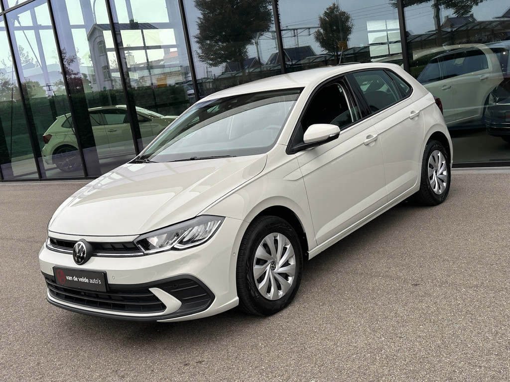 tweedehands Volkswagen Polo 1.0 TSI Life 95pk DSG | Dode hoek | Adapt. Cruise | Led | Rijklaar incl. 1 jaar Bovag garantie   – beschikbaar bij Van de Velde Auto’s
