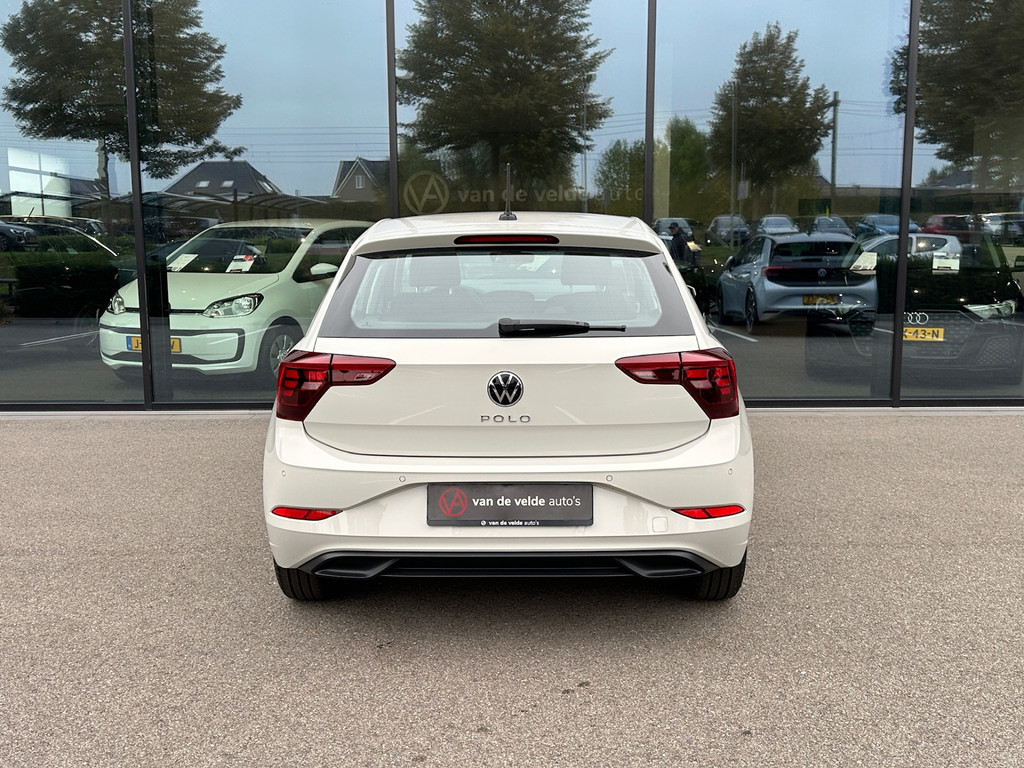 tweedehands Volkswagen Polo 1.0 TSI Life 95pk DSG | Dode hoek | Adapt. Cruise | Led | Rijklaar incl. 1 jaar Bovag garantie   – beschikbaar bij Van de Velde Auto’s
