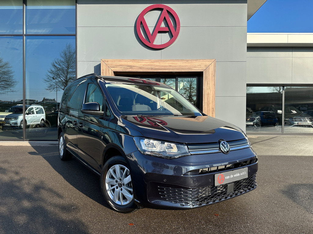 tweedehands Volkswagen Caddy Maxi 1.5 TSI DSG 7-Persoons | Navi | Camera | Keyless | Carplay | Rijklaar incl. garantie   – beschikbaar bij Van de Velde Auto’s