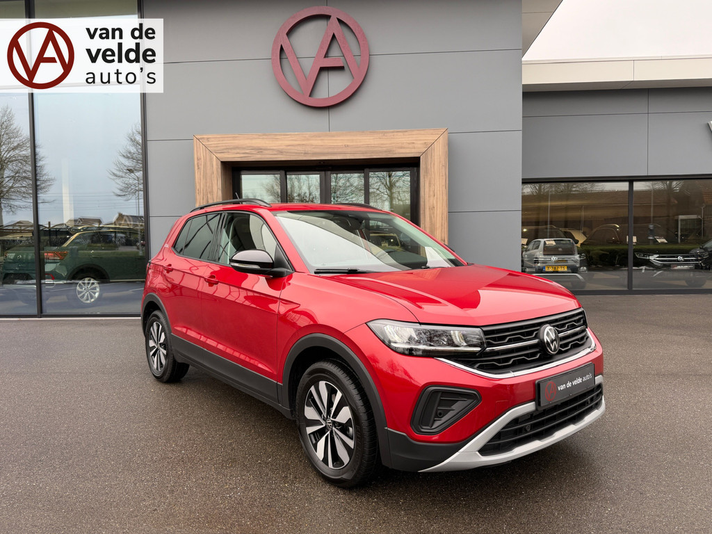 tweedehands Volkswagen T-Cross 1.0 TSI 115pk DSG Goal | Trekhaak | Camera | 4-season | Navigatie | Rijklaar incl. garantie   – beschikbaar bij Van de Velde Auto’s