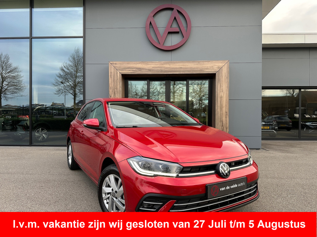 tweedehands Volkswagen Polo 1.0 TSI DSG Style | Virtual | Stoelverwarming | Climate | Led IQ | 4-Season | Rijklaar incl. garantie   – beschikbaar bij Van de Velde Auto’s
