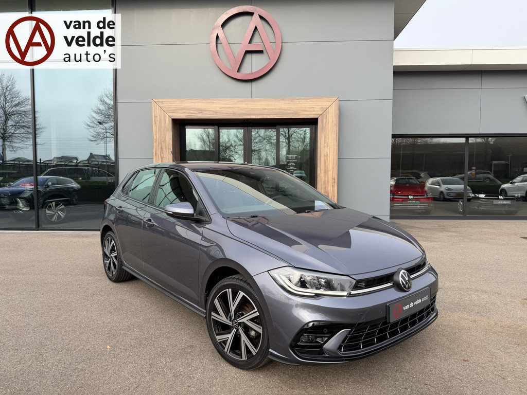 tweedehands Volkswagen Polo 1.0 TSI R-Line | IQ light | Led gril | Climate | Carplay | Rijklaar incl. garantie   – beschikbaar bij Van de Velde Auto’s