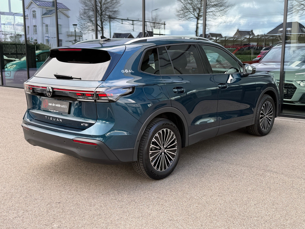 tweedehands Volkswagen Tiguan 1.5 eTSI 150pk DSG GOAL | Trekhaak | 360 Camera | IQ light | Dode hoek | Elek. Achterklep | Rijklaar incl. garantie   – beschikbaar bij Van de Velde Auto’s