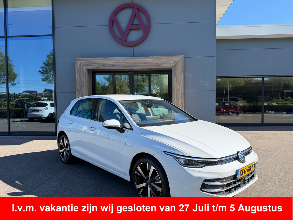 tweedehands Volkswagen Golf 1.5 eHybrid 204pk Style | 360 Camera | Ergo stoel | Adapt. Cruise | Rijklaar incl. 5 jaar Fabrieksgarantie   – beschikbaar bij Van de Velde Auto’s