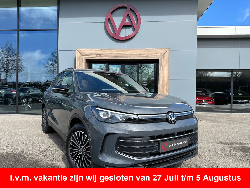 tweedehands Volkswagen Tiguan 1.5 eTSI 150pk DSG GOAL | Trekhaak | 360 Camera | IQ light | Dode hoek | Elek. Achterklep | Rijklaar incl. garantie   – beschikbaar bij Van de Velde Auto’s