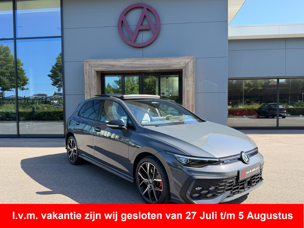 tweedehands Volkswagen Golf 1.5 eHybrid 272pk GTE | Panoramadak | Leder | 360 Camera | Head Up | Led Mistlampen | Rijklaar incl. garantie   – beschikbaar bij Van de Velde Auto’s