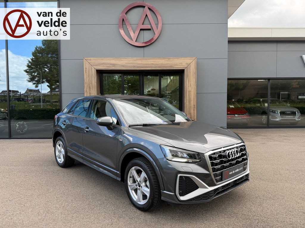 tweedehands Audi Q2 35 TFSI 150pk S-tronic S-line | Camera | Carplay | Adap. Cruise | Rijklaar incl. garantie   – beschikbaar bij Van de Velde Auto’s
