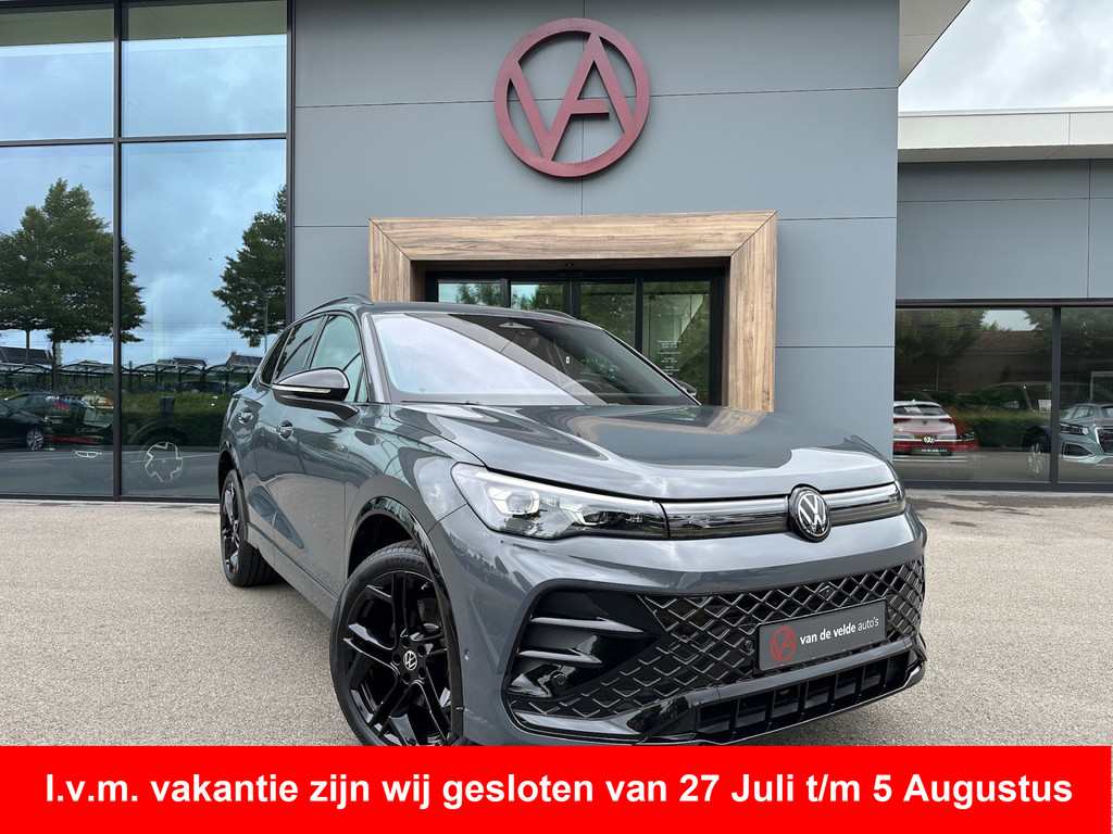 tweedehands Volkswagen Tiguan 1.5 eHybrid R-Line | Black line | 360 Camera | 20 Inch | Trekhaak | Dode hoek | IQ light | Elek. klep | Rijklaar incl. garantie   – beschikbaar bij Van de Velde Auto’s