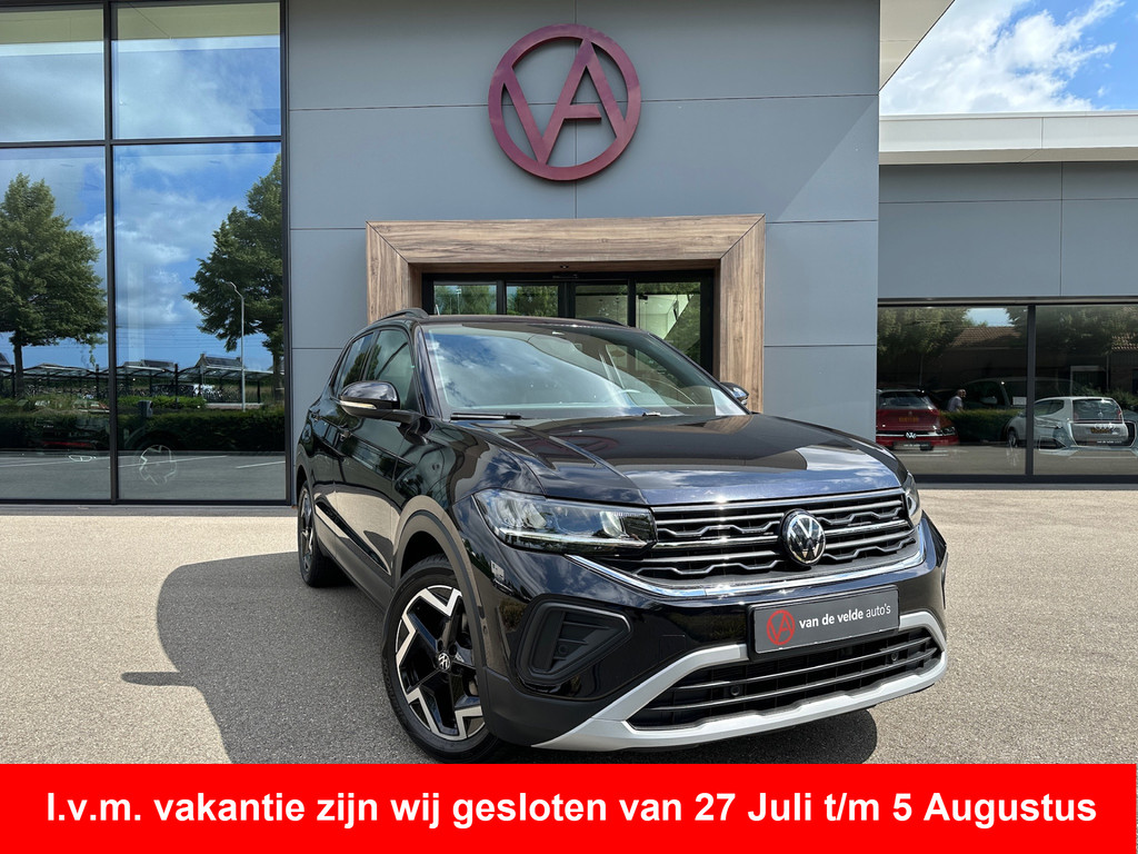 tweedehands Volkswagen T-Cross 1.0 TSI 115pk DSG GOAL | Trekhaak | 4-Season | Navi | Stoelverwarming | Dode hoek | Rijklaar incl. garantie   – beschikbaar bij Van de Velde Auto’s