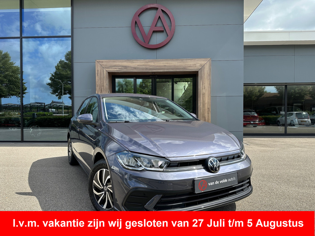 tweedehands Volkswagen Polo 1.0 TSI DSG Life | Adap. Cruise | Navi | Carplay | Parkeersensoren | Led | Rijklaar incl. garantie   – beschikbaar bij Van de Velde Auto’s