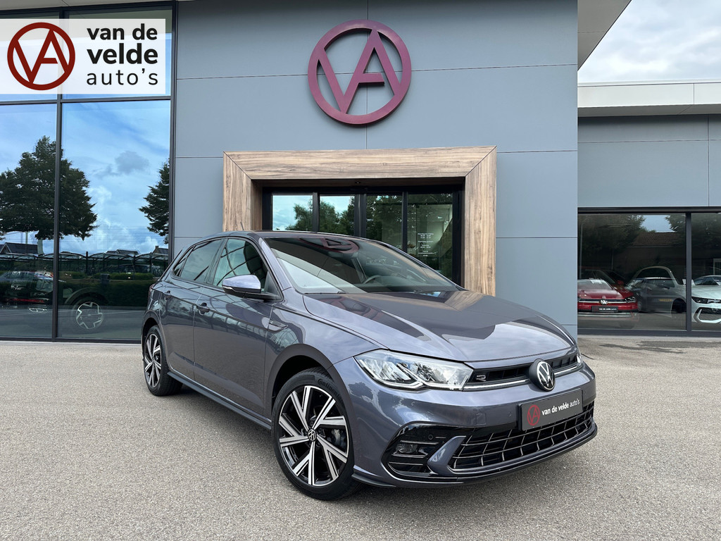 tweedehands Volkswagen Polo 1.0 TSI 95pk R-Line | 17 inch | Navi | Adapt. Cruise | Climate | Stoelverwarming | Rijklaar incl. garantie   – beschikbaar bij Van de Velde Auto’s